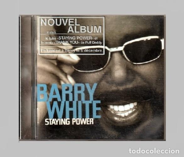 CDs de m&uacute;sica: �T208 - BARRY WHITE. STAYING POWER. CD. - Foto 1
