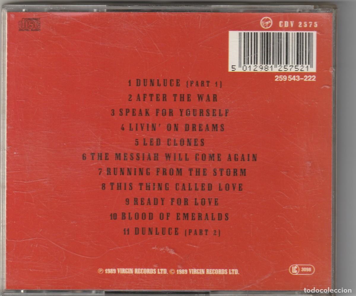 CDs de m&uacute;sica: GARY MOORE - AFTER THE WAR (CD VIRGIN 1989) - Foto 2