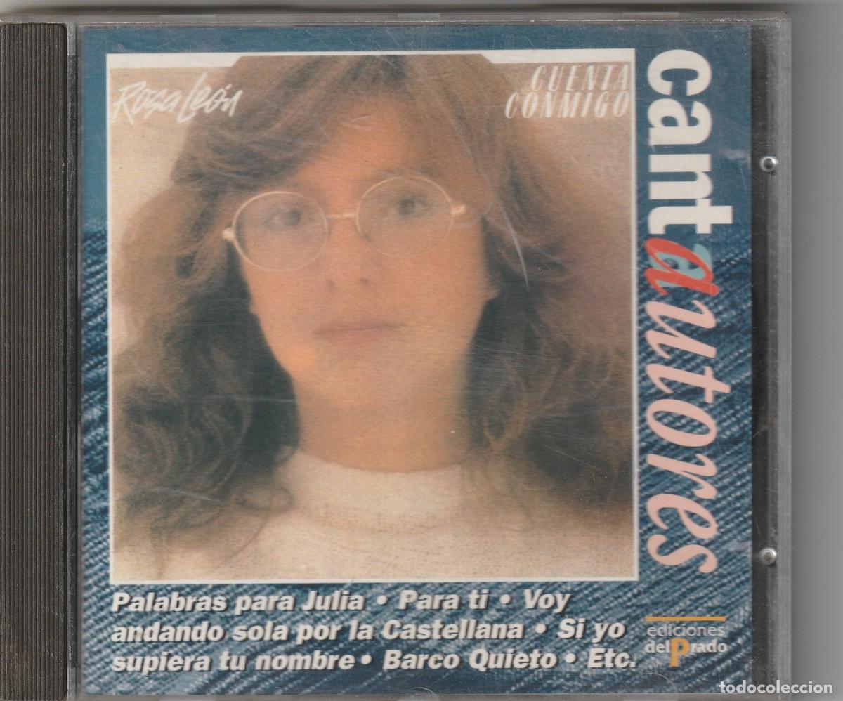 CDs de m&uacute;sica: ROSA LEON - CUENTA CONMIGO (CD EDICIONES DEL PRADO 1996) - Foto 1