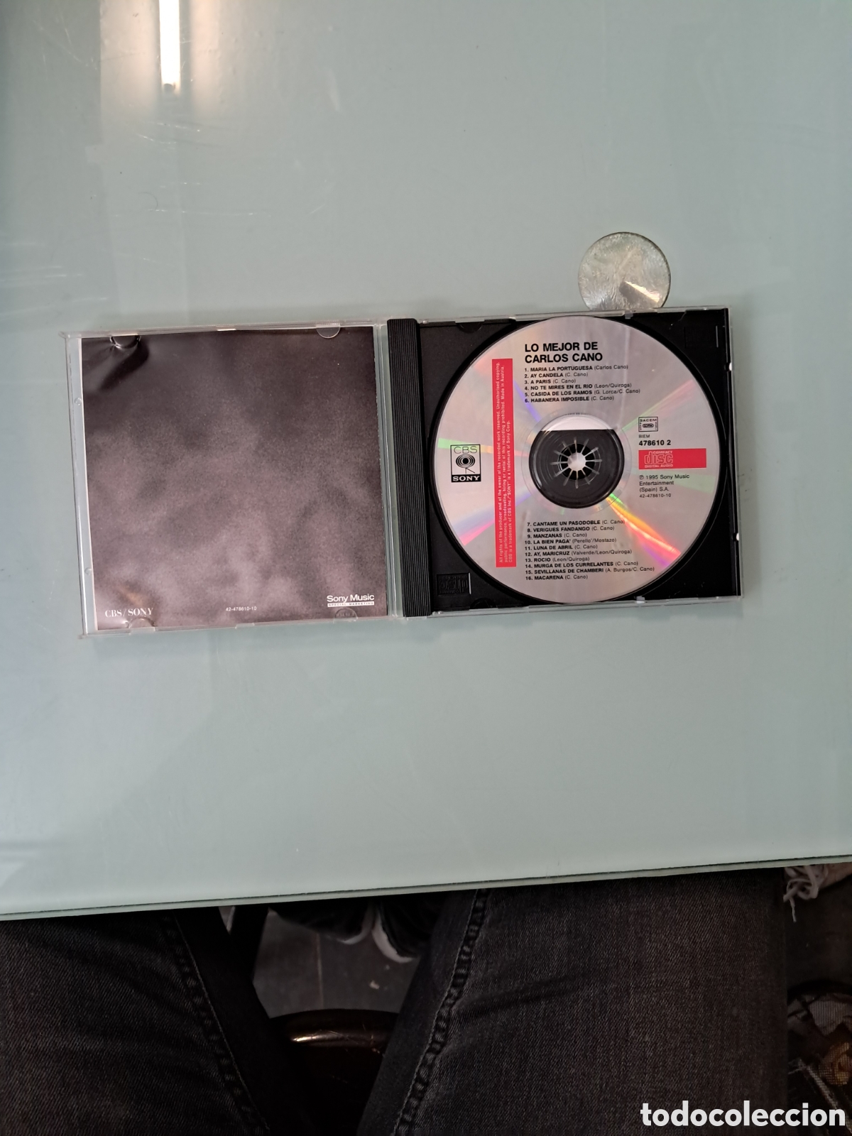 CDs de m&uacute;sica: Lo mejor de Carlos Cano, Compact disk - Foto 2