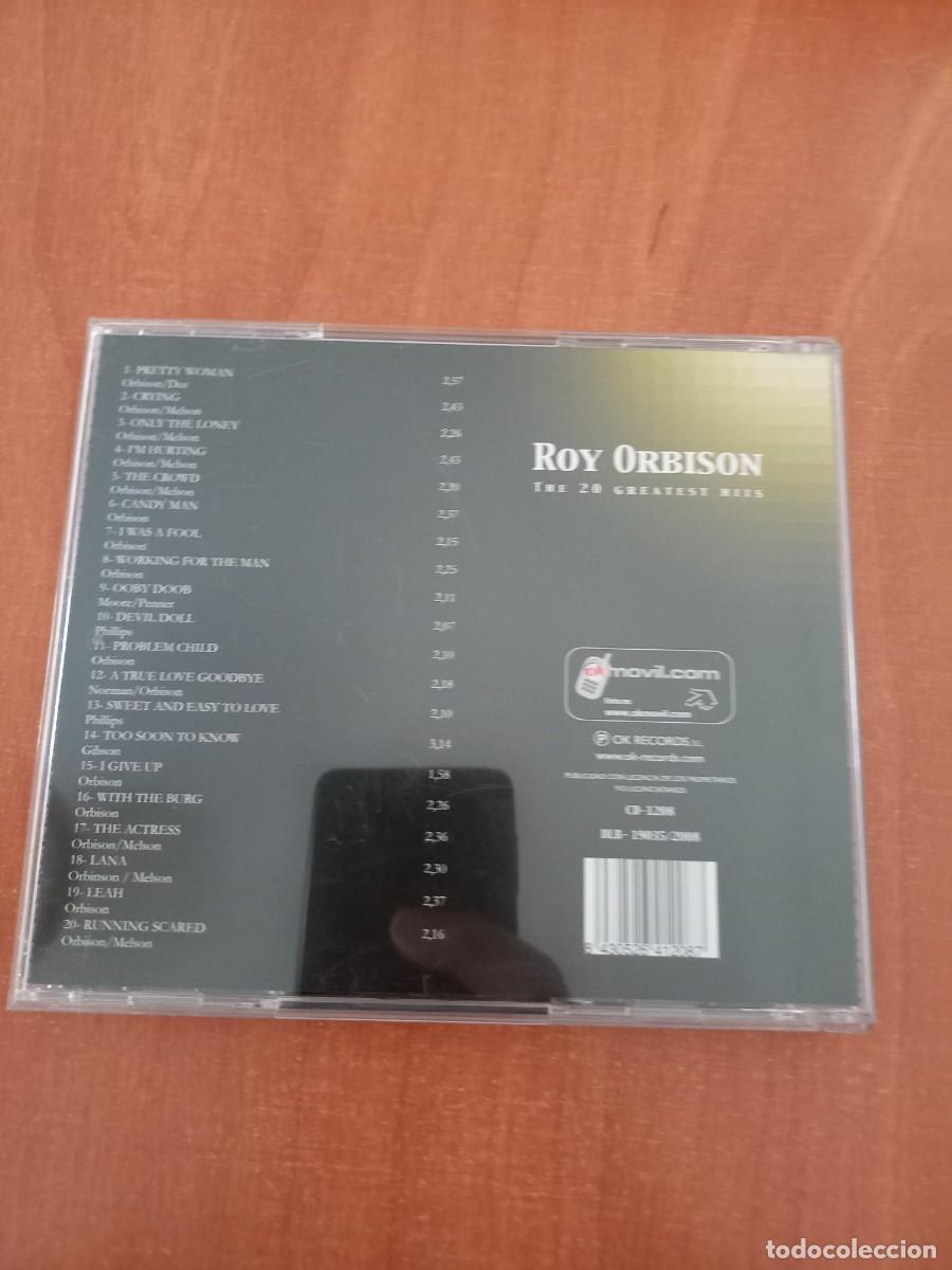 CDs de m&uacute;sica: roy orbison - the 20 greatest hits - cd - Foto 2