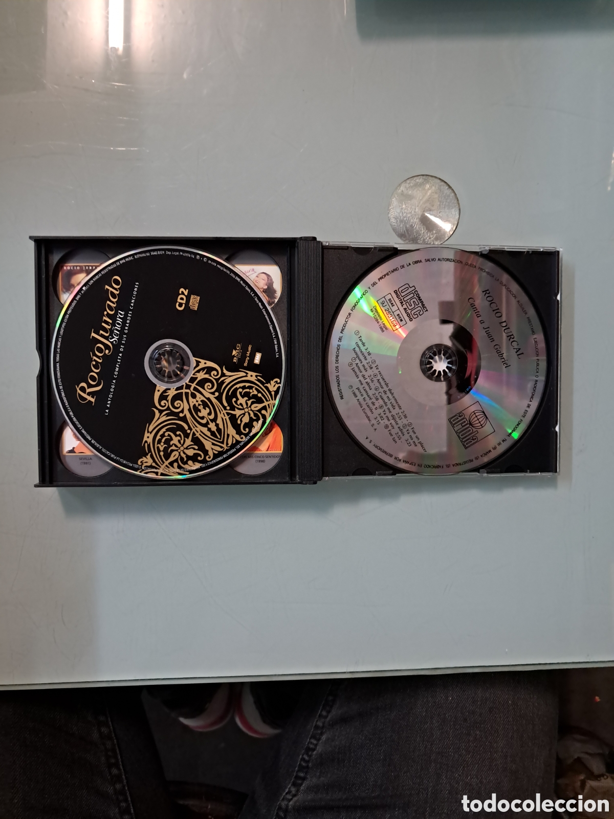 CDs de m&uacute;sica: Roc&iacute;o Jurado ,Se&ntilde;ora, compact disk - Foto 2