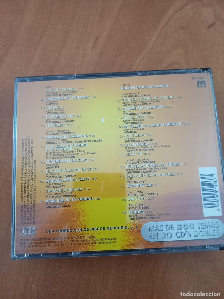 CDs de m&uacute;sica: 25 BALADAS INOLVIDABLES 2 CDS - Foto 2