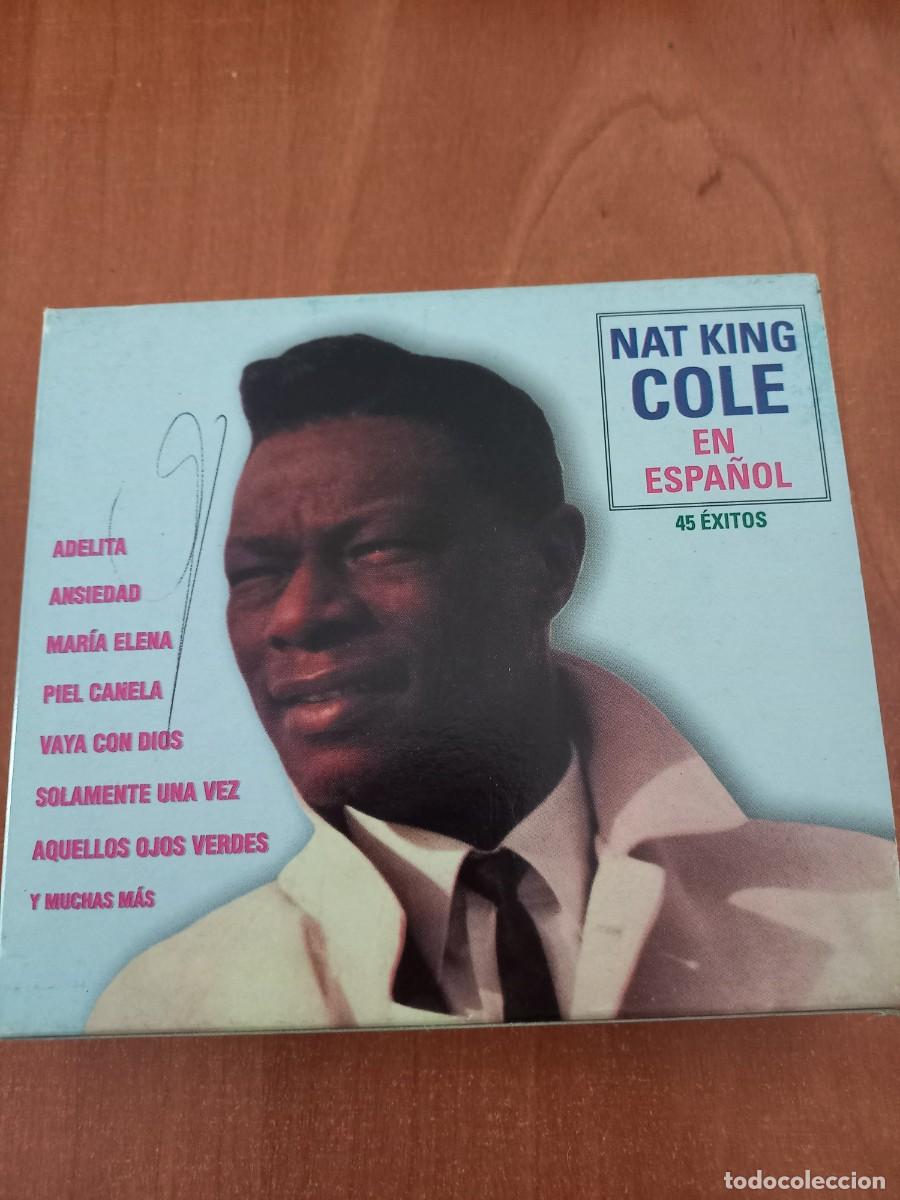 CDs de m&uacute;sica: NAT KING COLE. En Espa&ntilde;ol 45 &eacute;xitos (3cd set) - Foto 1