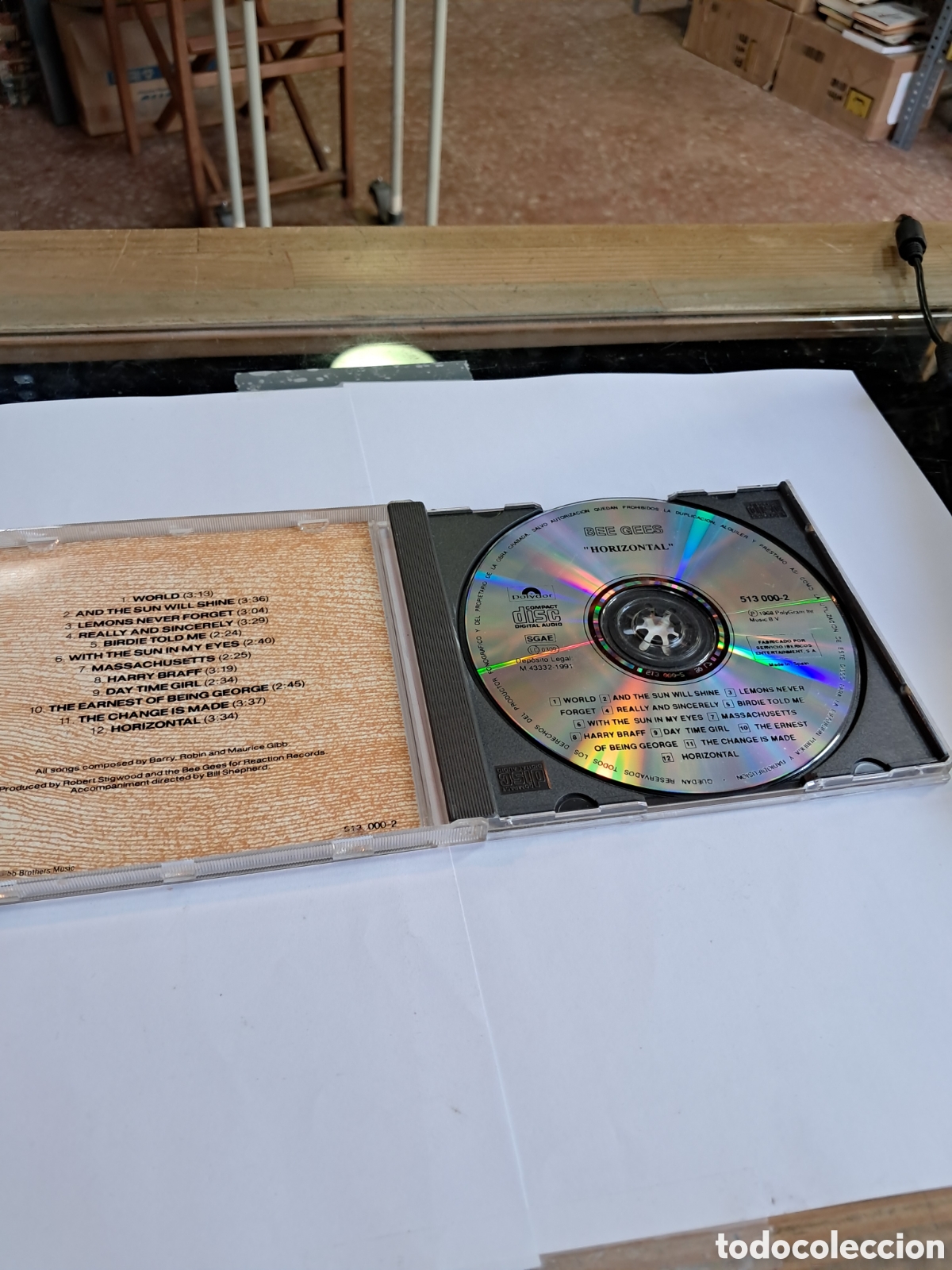 CDs de m&uacute;sica: Bee Gees, Horizontal, compact disc - Foto 2