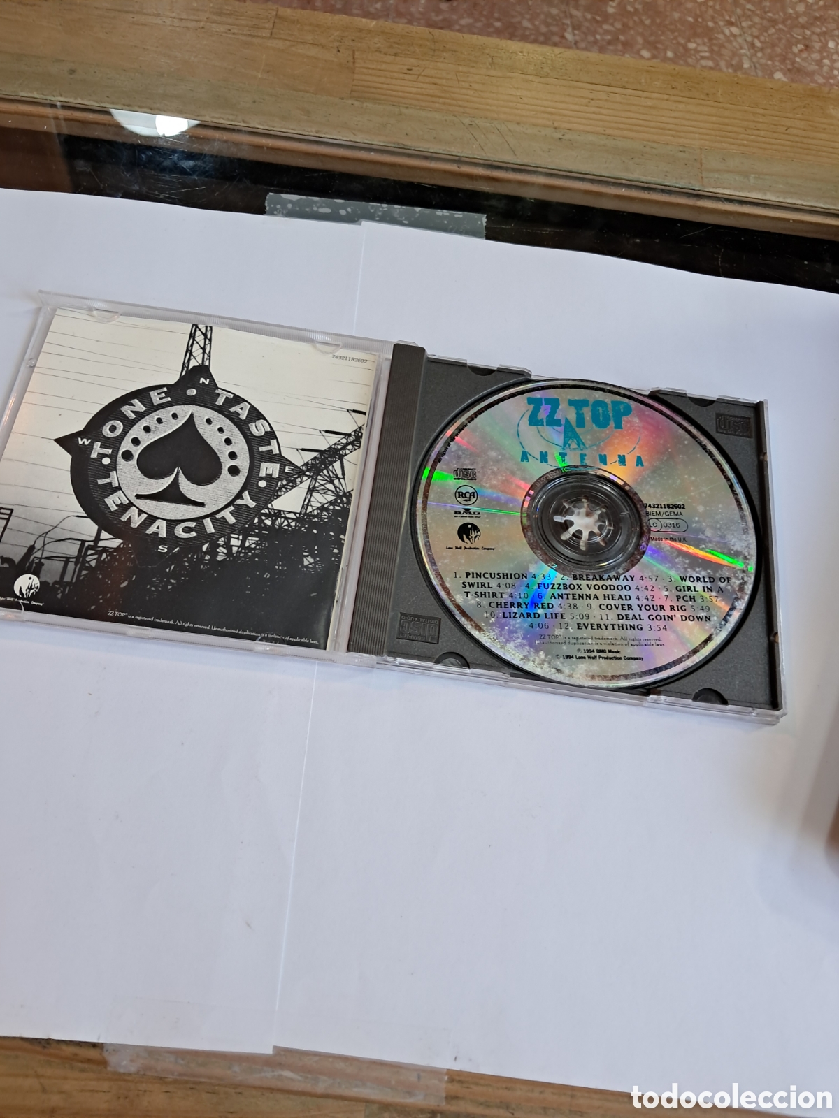 CDs de m&uacute;sica: ZZ Top , Antena, compact disc - Foto 2