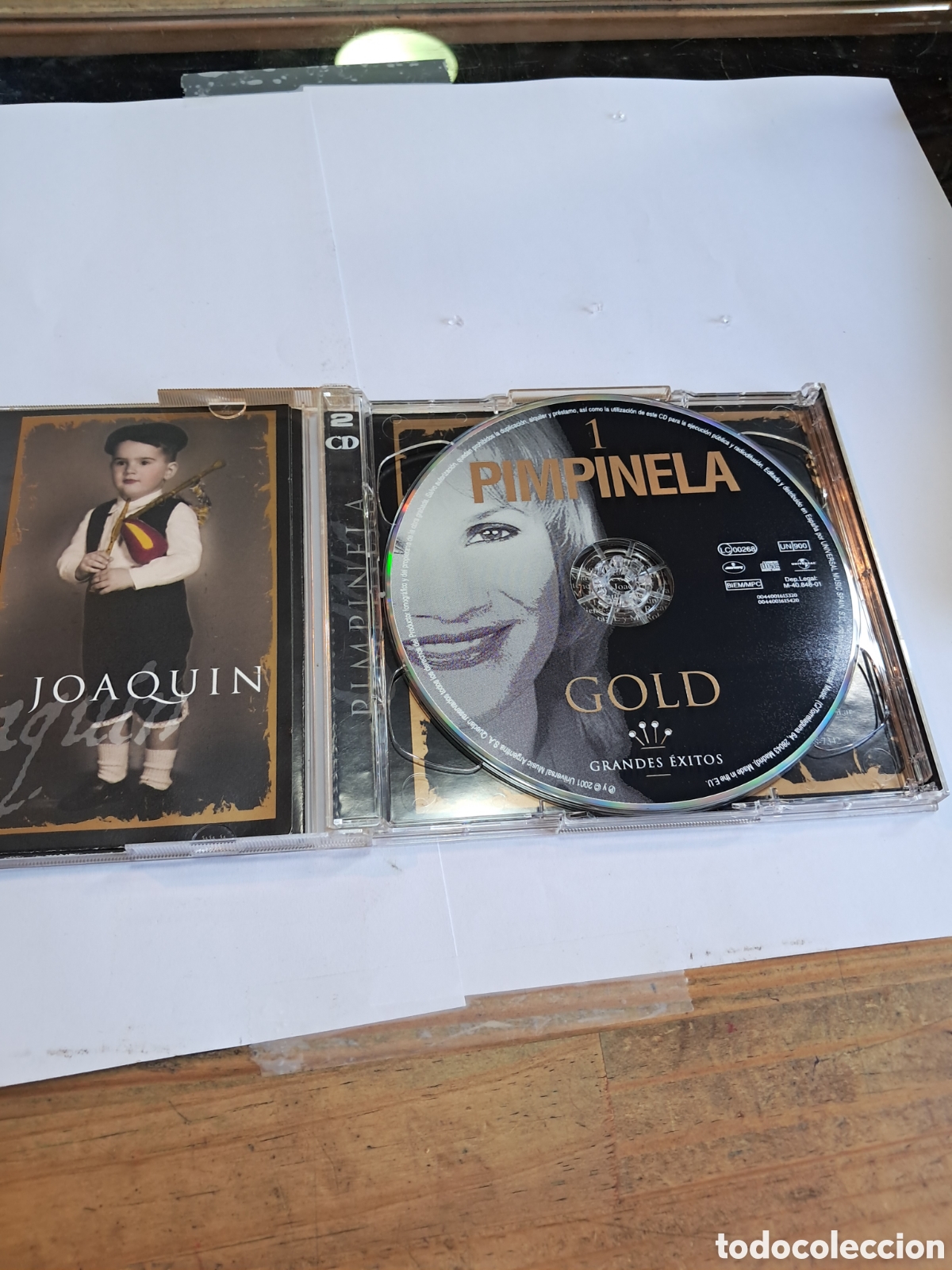 CDs de m&uacute;sica: PIMPINELA Gold, Grandes &eacute;xitos - Foto 2