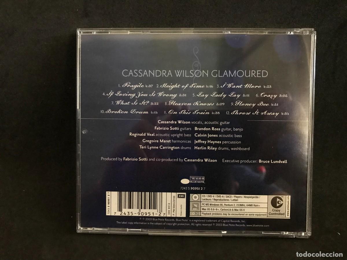 CDs de m&uacute;sica: Cassandra Wilson &ndash; Glamoured - CD - Blue Note - Foto 2