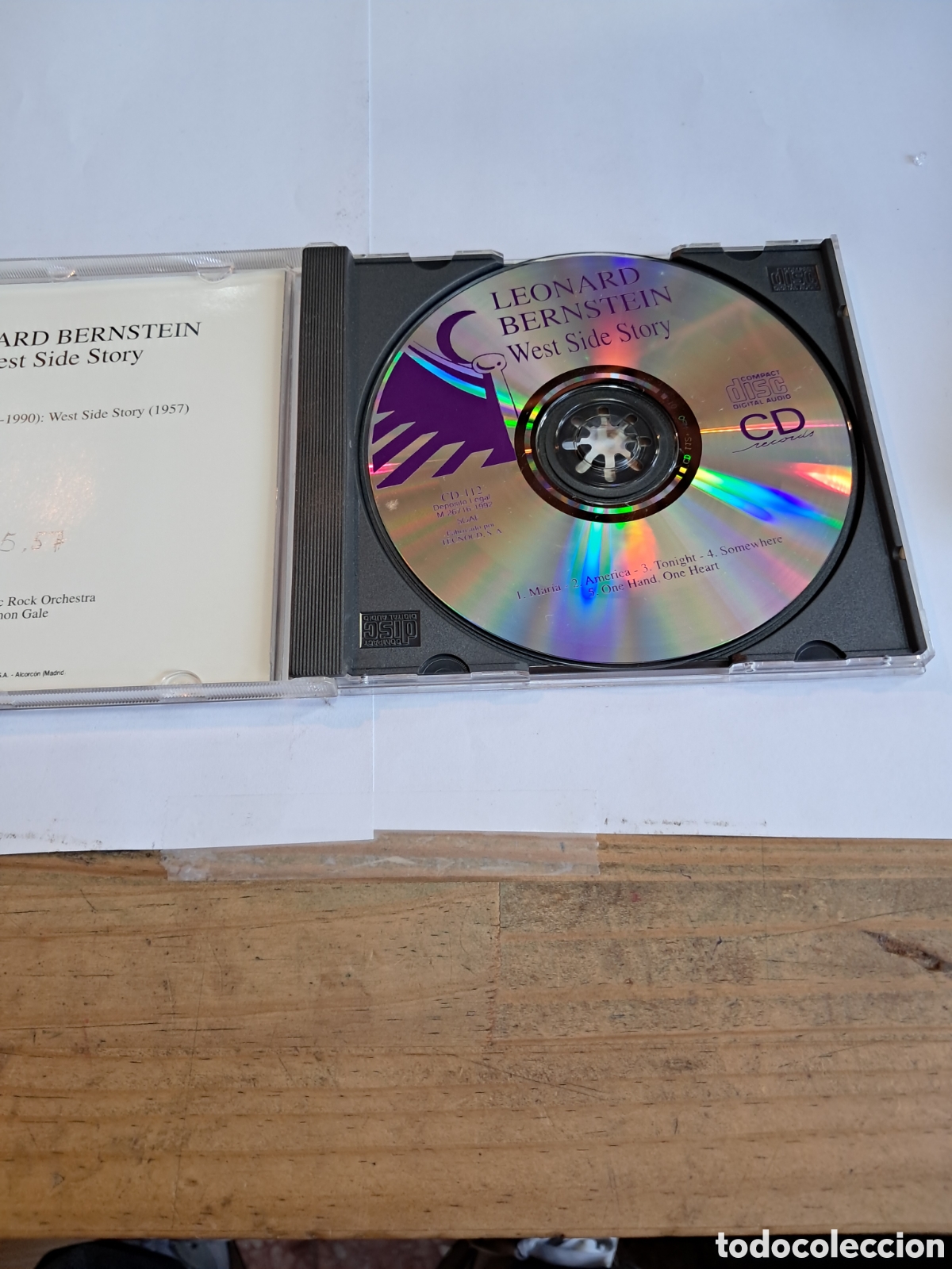CDs de m&uacute;sica: Leonard Bernstein West side story - Foto 2