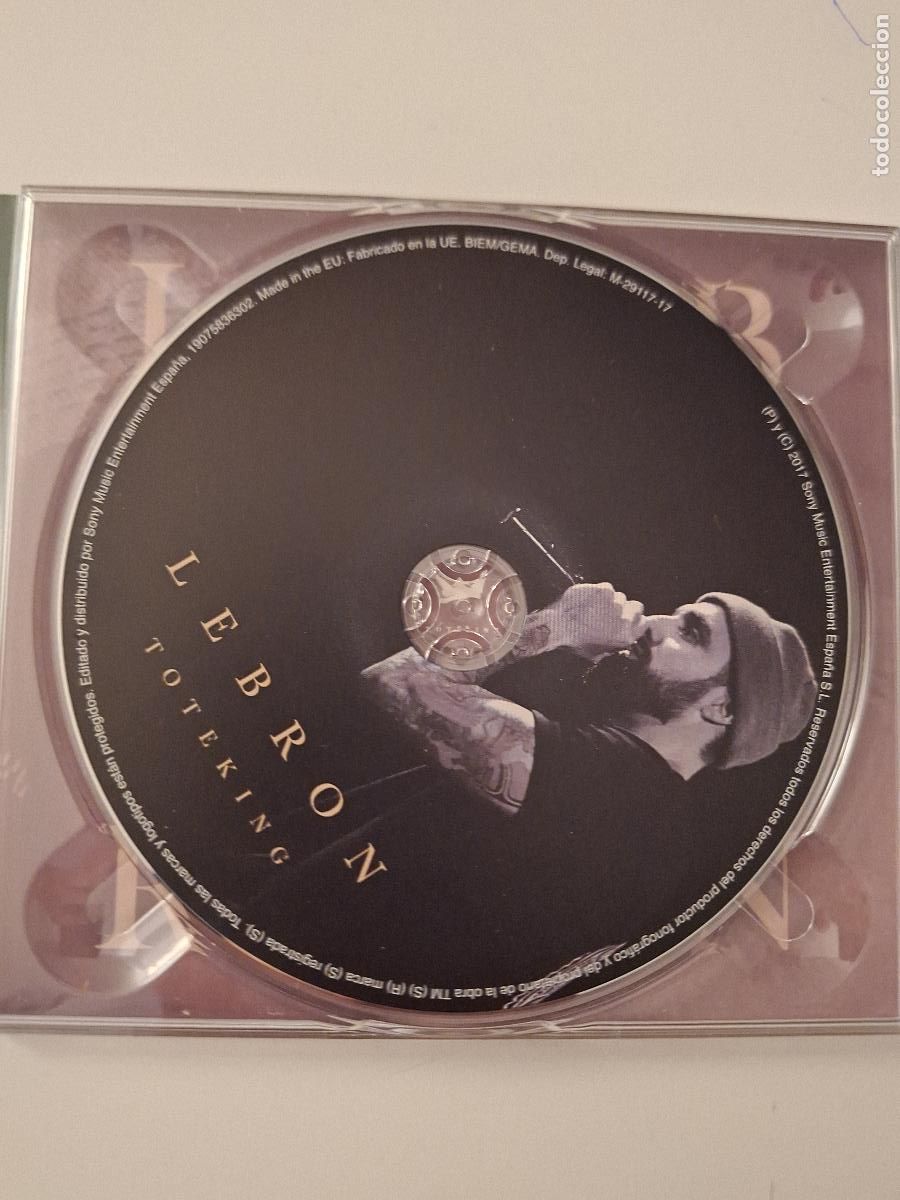 CDs de m&uacute;sica: Toteking &ndash; Lebron cd 2018 - Foto 2