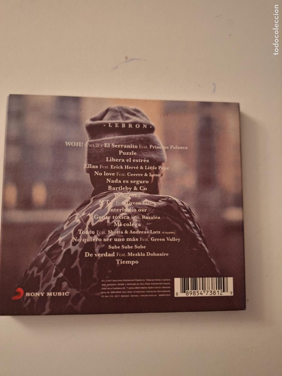 CDs de m&uacute;sica: Toteking &ndash; Lebron cd 2018 - Foto 3