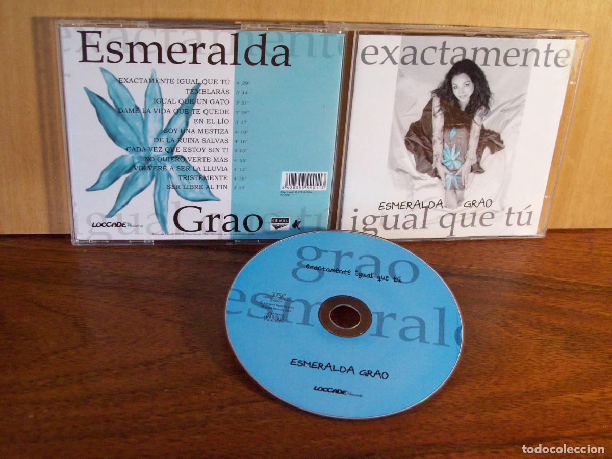 CDs de m&uacute;sica: ESMERALDA GRAO - EXACTAMENTE IGUAL QUE TU - CD - Foto 1