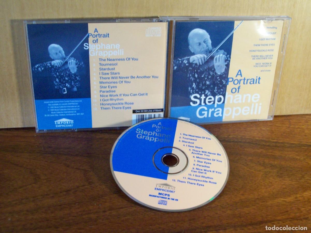 CDs de m&uacute;sica: STEPHANE GRAPPELLI - A PORTRAIT OF - CD - Foto 1