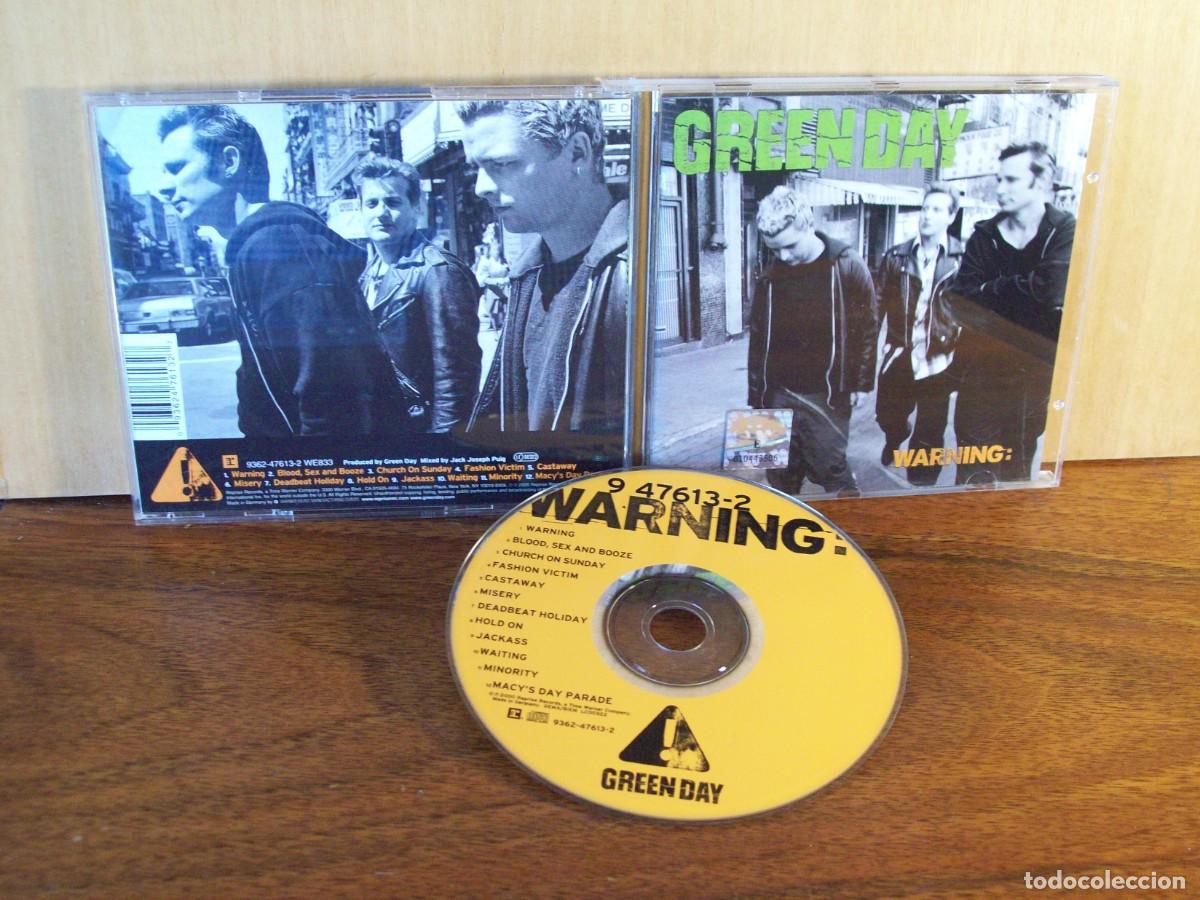 CDs de m&uacute;sica: GREEN DAY - WARNING: - CD - Foto 1