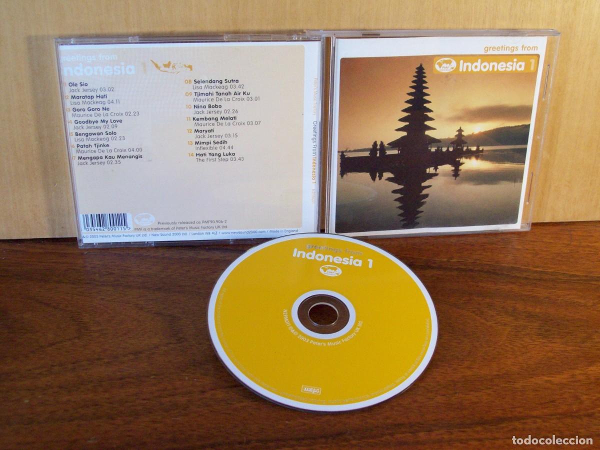 CDs de m&uacute;sica: GREETINGS FROM - INDONESIA 1 - CD - Foto 1