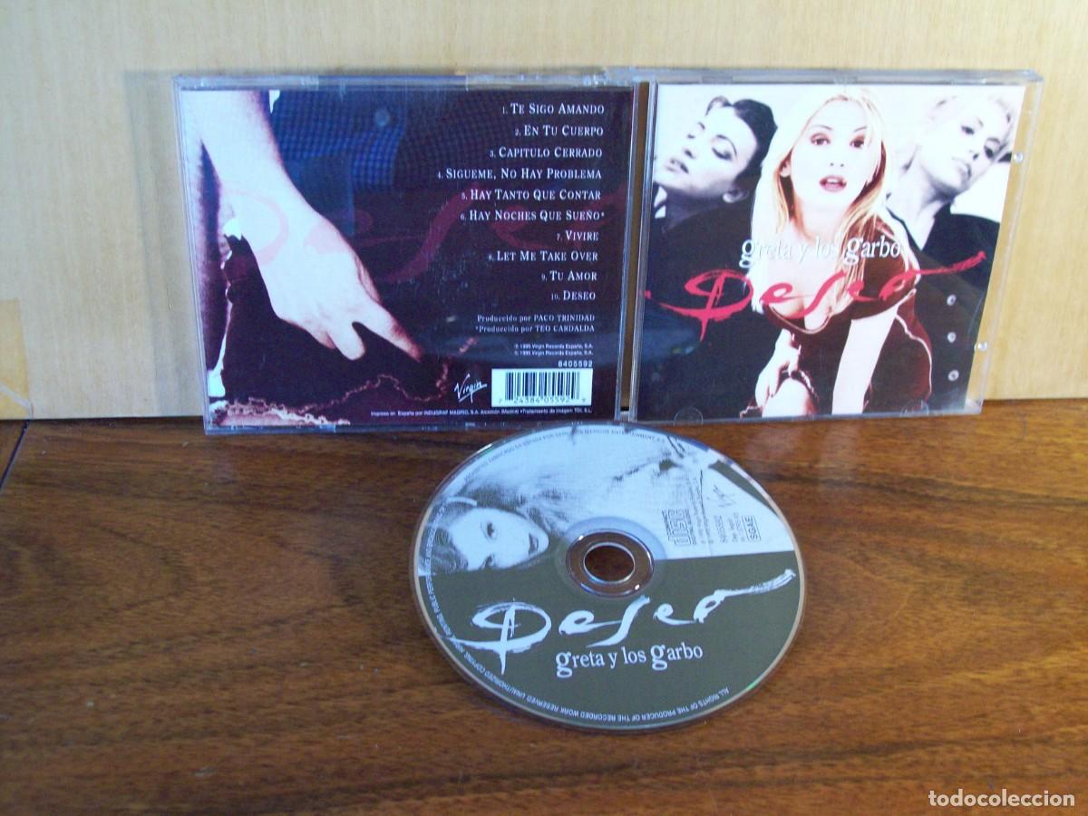 CDs de m&uacute;sica: GRETA Y LOS GARBOS - DESEO - CD - Foto 1
