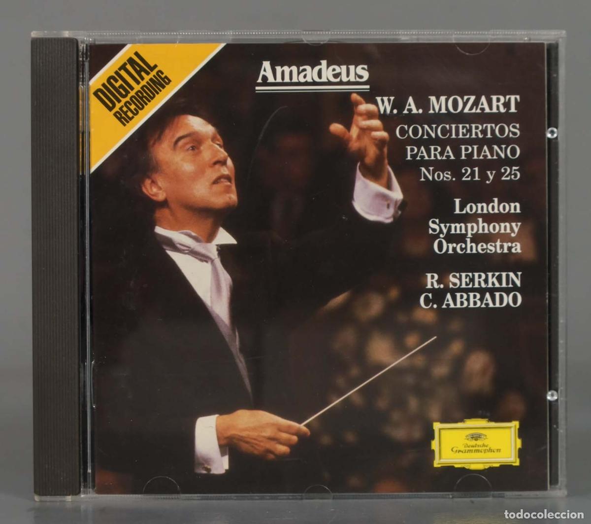 CDs de M&uacute;sica: CD. Abbado &lrm;&ndash; Conciertos Para Piano Nos. 21 y 25 MOZART