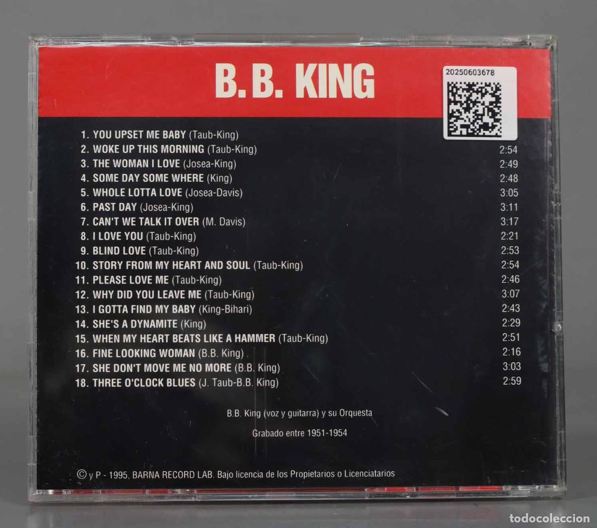 CDs de m&uacute;sica: CD. B.B. King &ndash; B.B. King - Foto 2