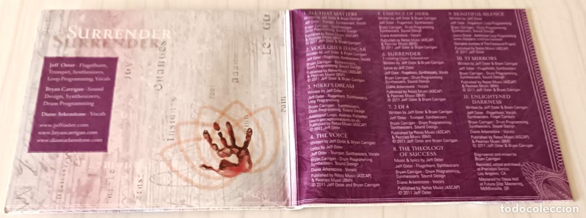 CDs de m&uacute;sica: CD JEFF OSTER - SURRENDER RETSO EDIC. USA - 2011 - Foto 3