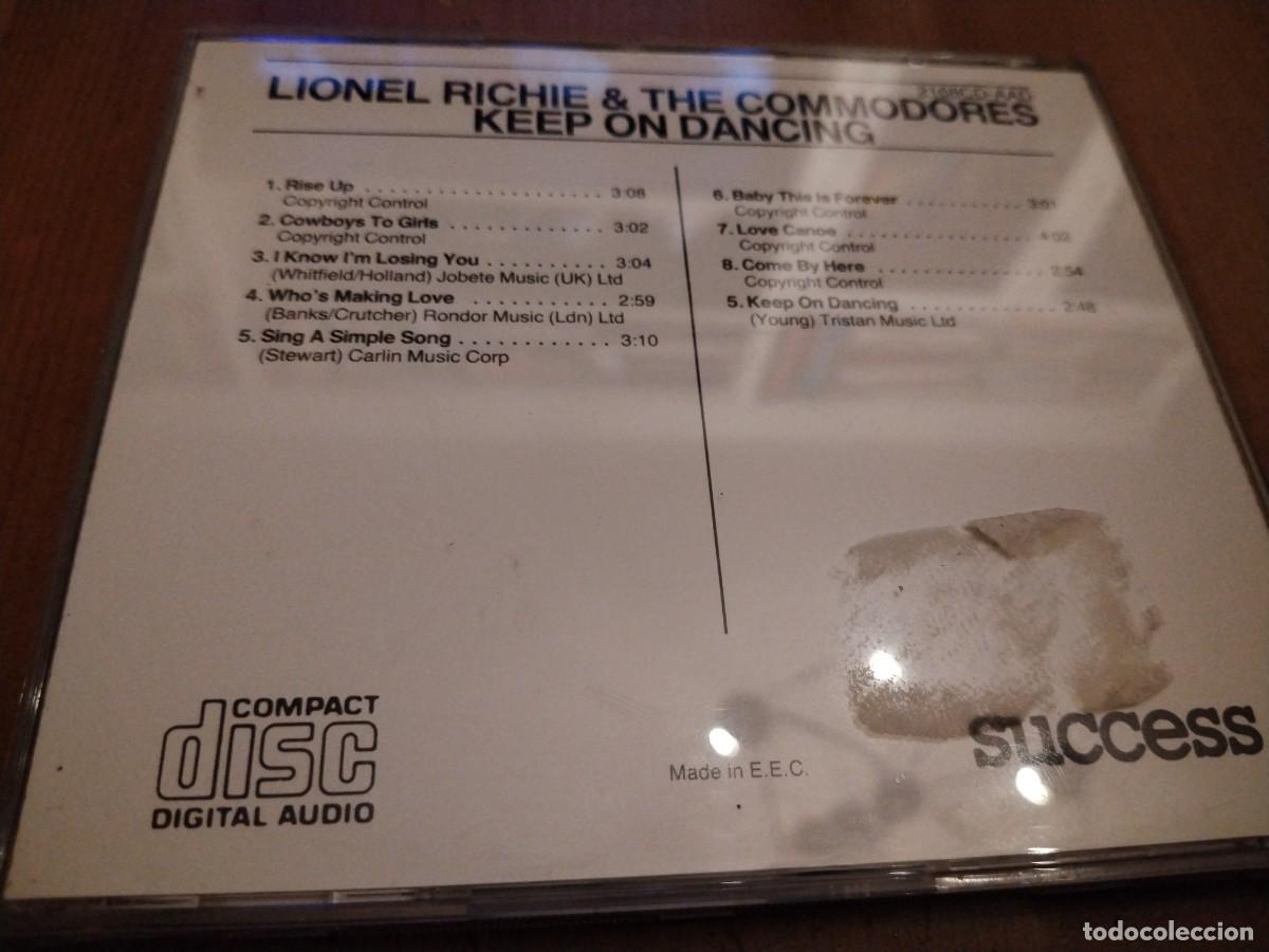 CDs de m&uacute;sica: Lionel richie -keep on dancing - Foto 3