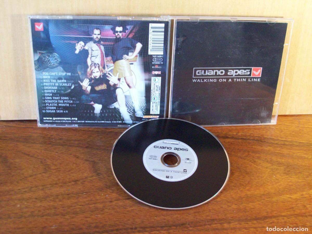 CDs de m&uacute;sica: GUANO APES - WALKING ON A THIN LINE - CD - Foto 1