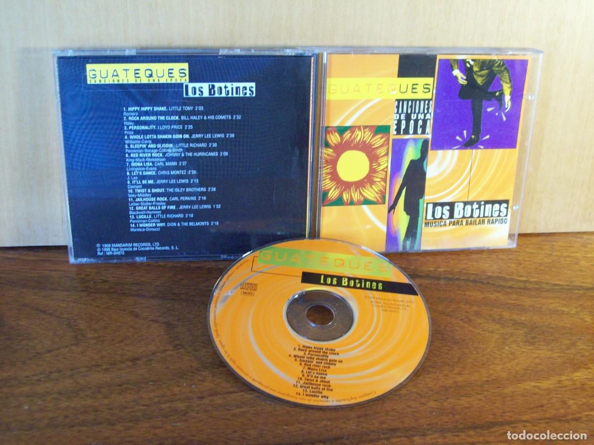 CDs de m&uacute;sica: GUATEQUES - CANCIONES DE UNA EPOCA - LOS BOTINES - CD - Foto 1