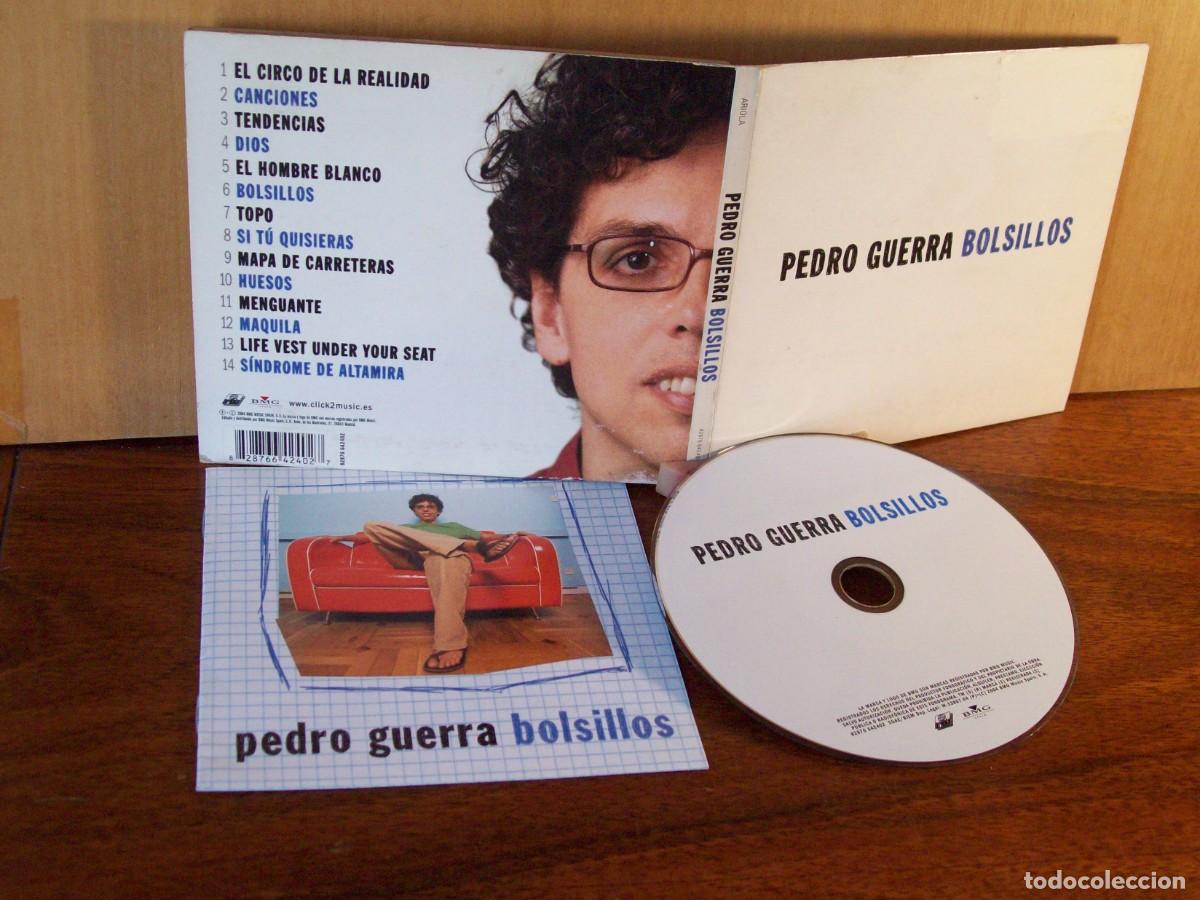 CDs de m&uacute;sica: PEDRO GUERRA - BOLSILLOS - CD DIGIPACK CON LIBRETO - Foto 1