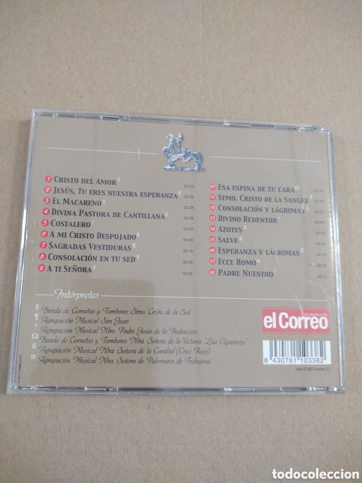 CDs de m&uacute;sica: El disco de Oro de la Semana Santa. CD - Foto 2