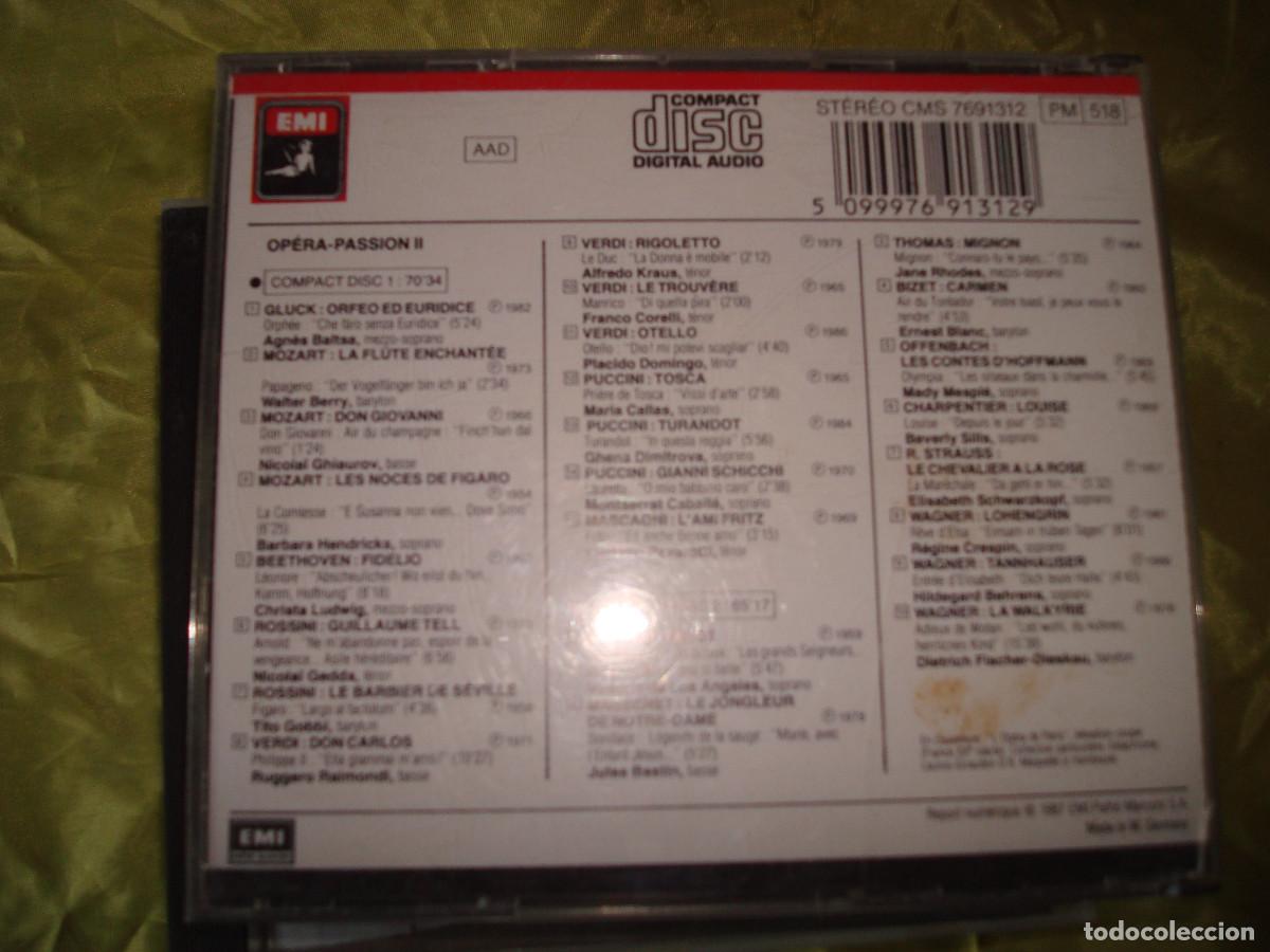 CDs de m&uacute;sica: OPERA-PASSION II. 2 CD&acute;S + LIBRETO. IMPECABLE(#) - Foto 2