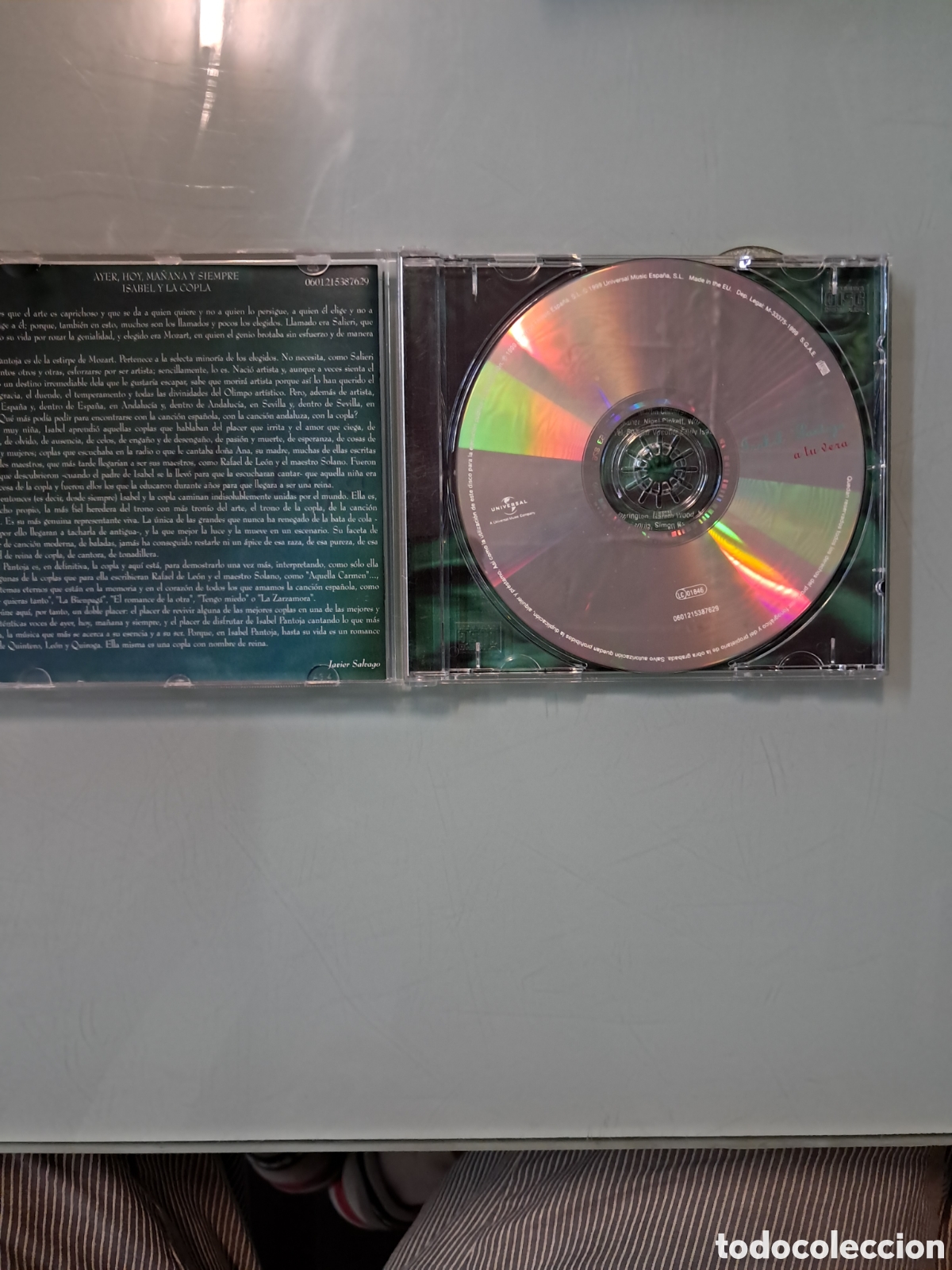 CDs de m&uacute;sica: Isabel Pantoja, A tu vera - Foto 2