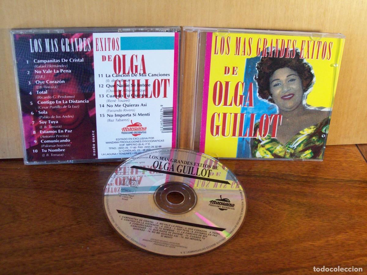 CDs de m&uacute;sica: OLGA GUILLOT - LOS MAS GRANDES EXITOS - CD - Foto 1