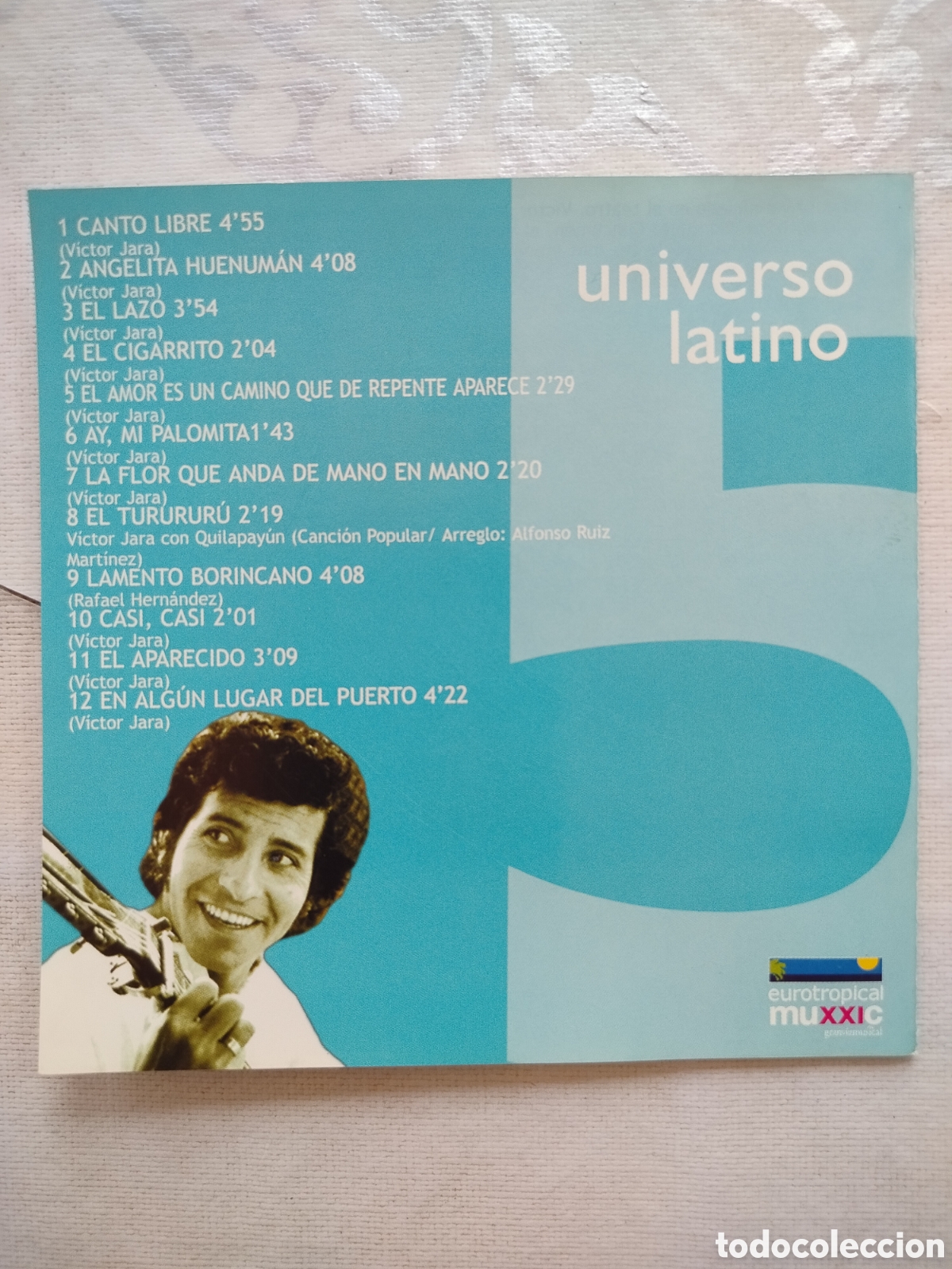 CDs de m&uacute;sica: V&iacute;ctor Jara CD Universo Latino - Foto 2