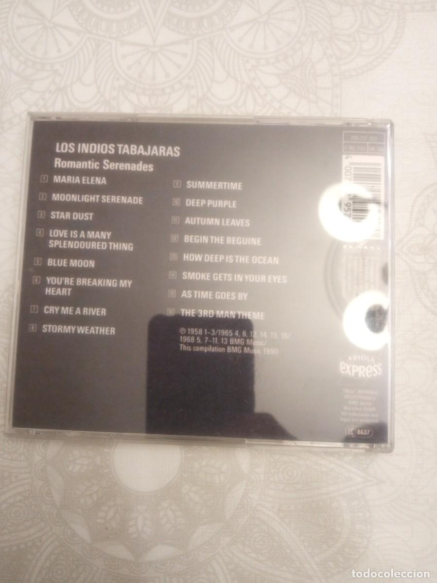 CDs de m&uacute;sica: CD Los Indios Tabajaras Romantic Serenades - Foto 2