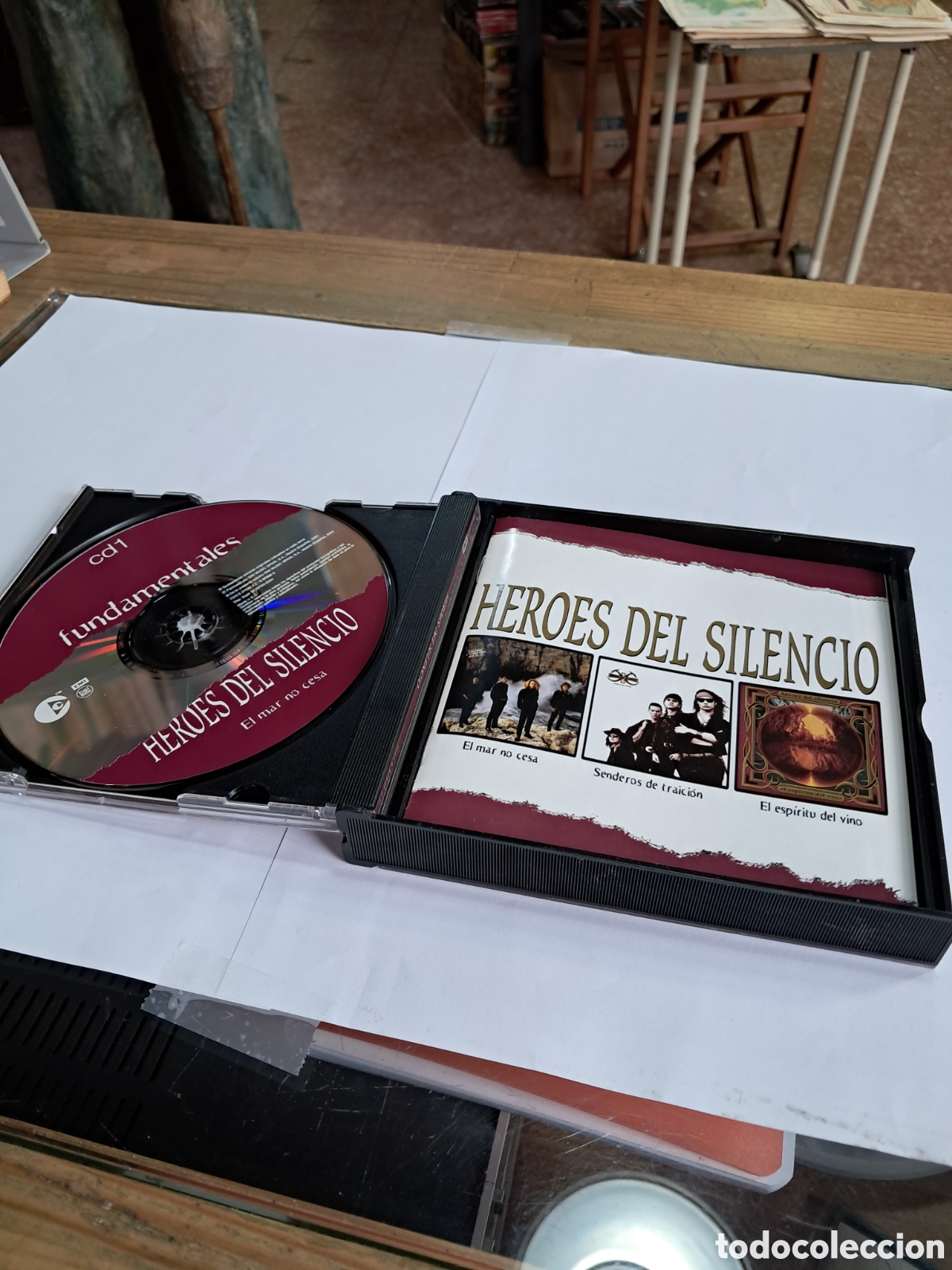 CDs de m&uacute;sica: H&eacute;roes del silencio, Fundamentales, 3 cds - Foto 3