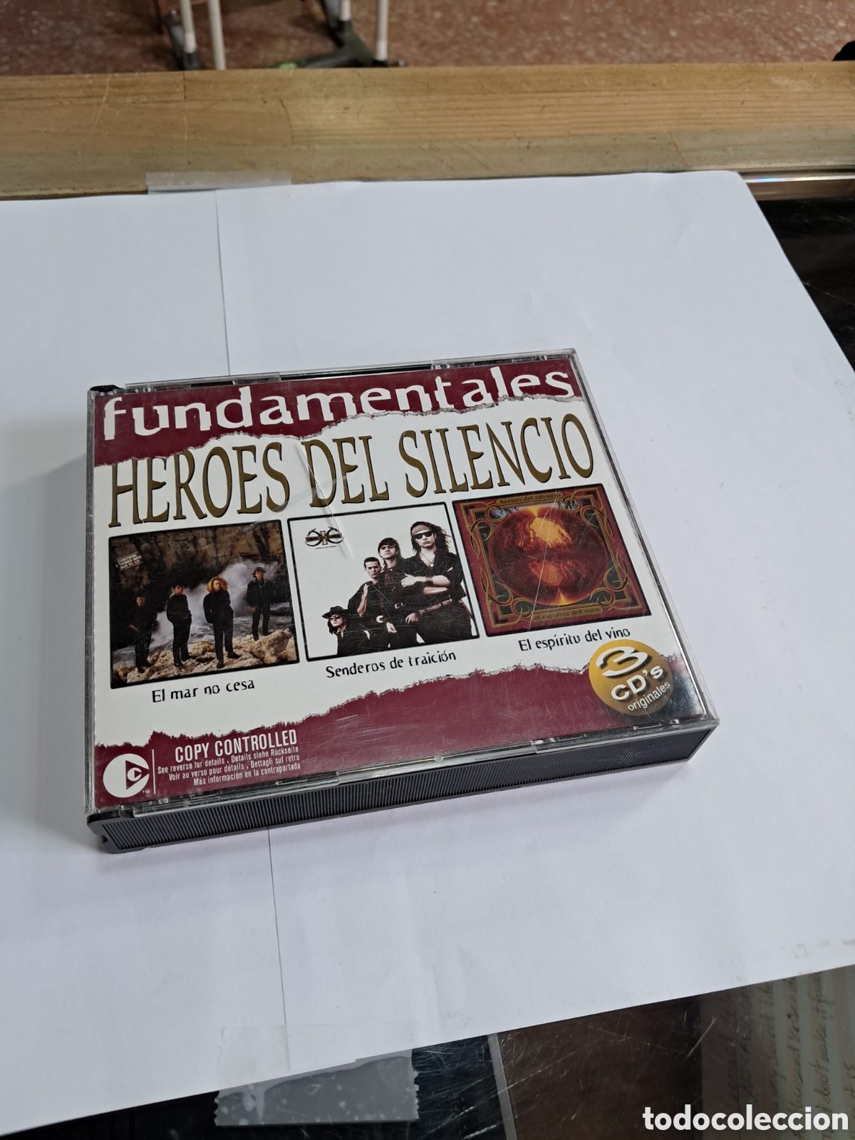 CDs de m&uacute;sica: H&eacute;roes del silencio, Fundamentales, 3 cds - Foto 1