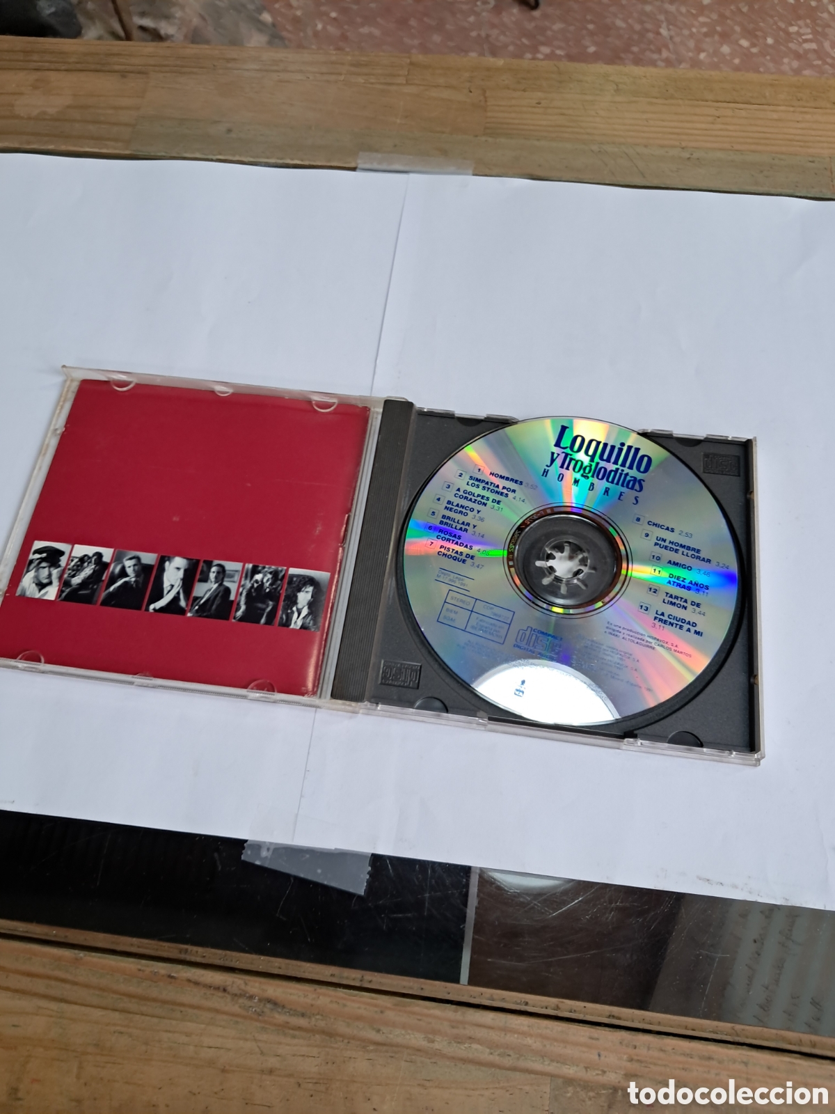 CDs de m&uacute;sica: Loquillo y los trogloditas, Hombres - Foto 2