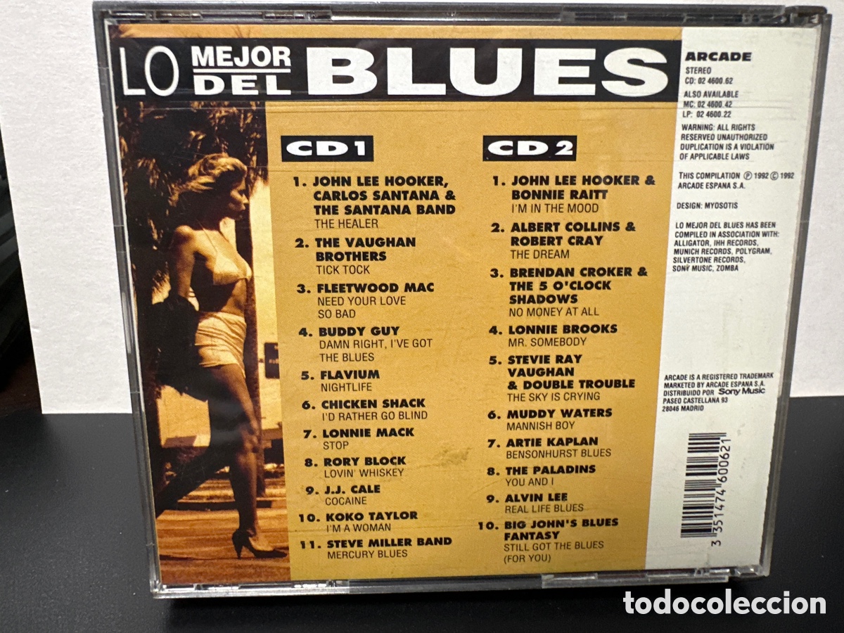 CDs de m&uacute;sica: Varios - Lo Mejor Del Blues (2xCD) - Foto 2