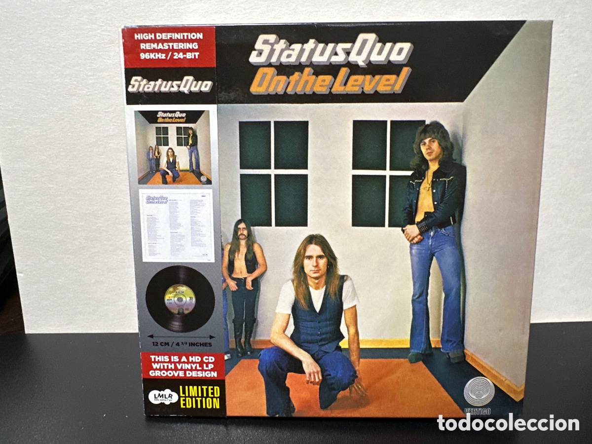 CDs de m&uacute;sica: Status Quo - On The Level (CD) - Foto 1