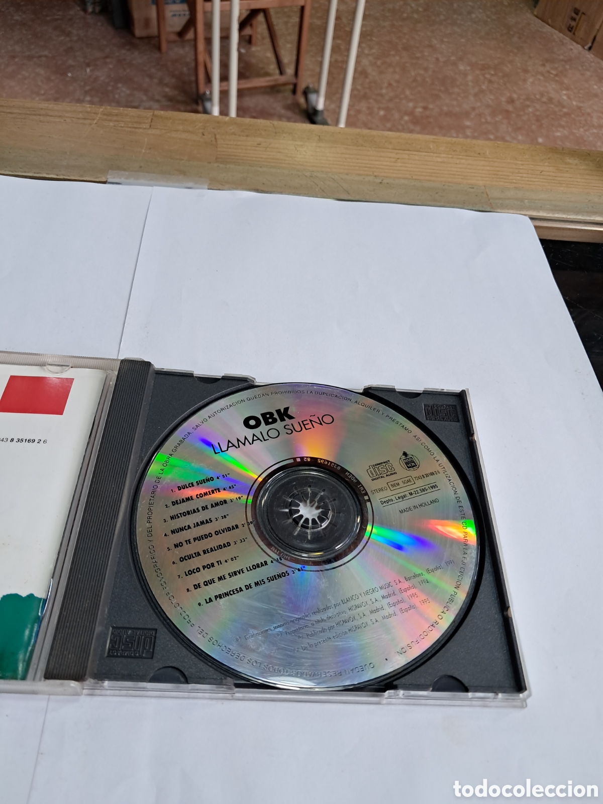 CDs de m&uacute;sica: OBK, Ll&aacute;malo sue&ntilde;o, compact disc - Foto 2