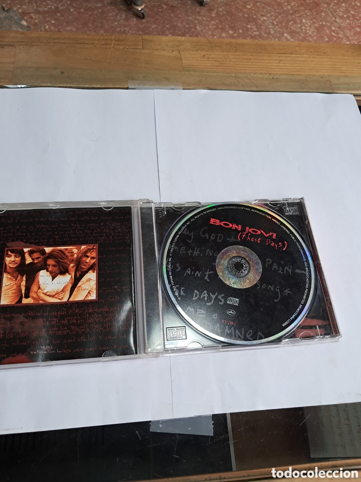 CDs de m&uacute;sica: Bon Jovi,These Days Compact disc - Foto 2
