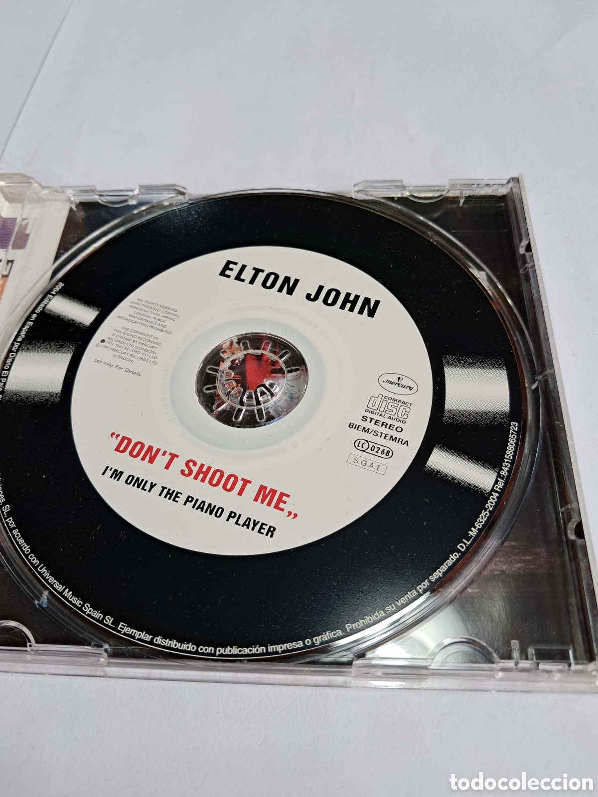 CDs de m&uacute;sica: Elton John, Don shoot me, Compact disc - Foto 2