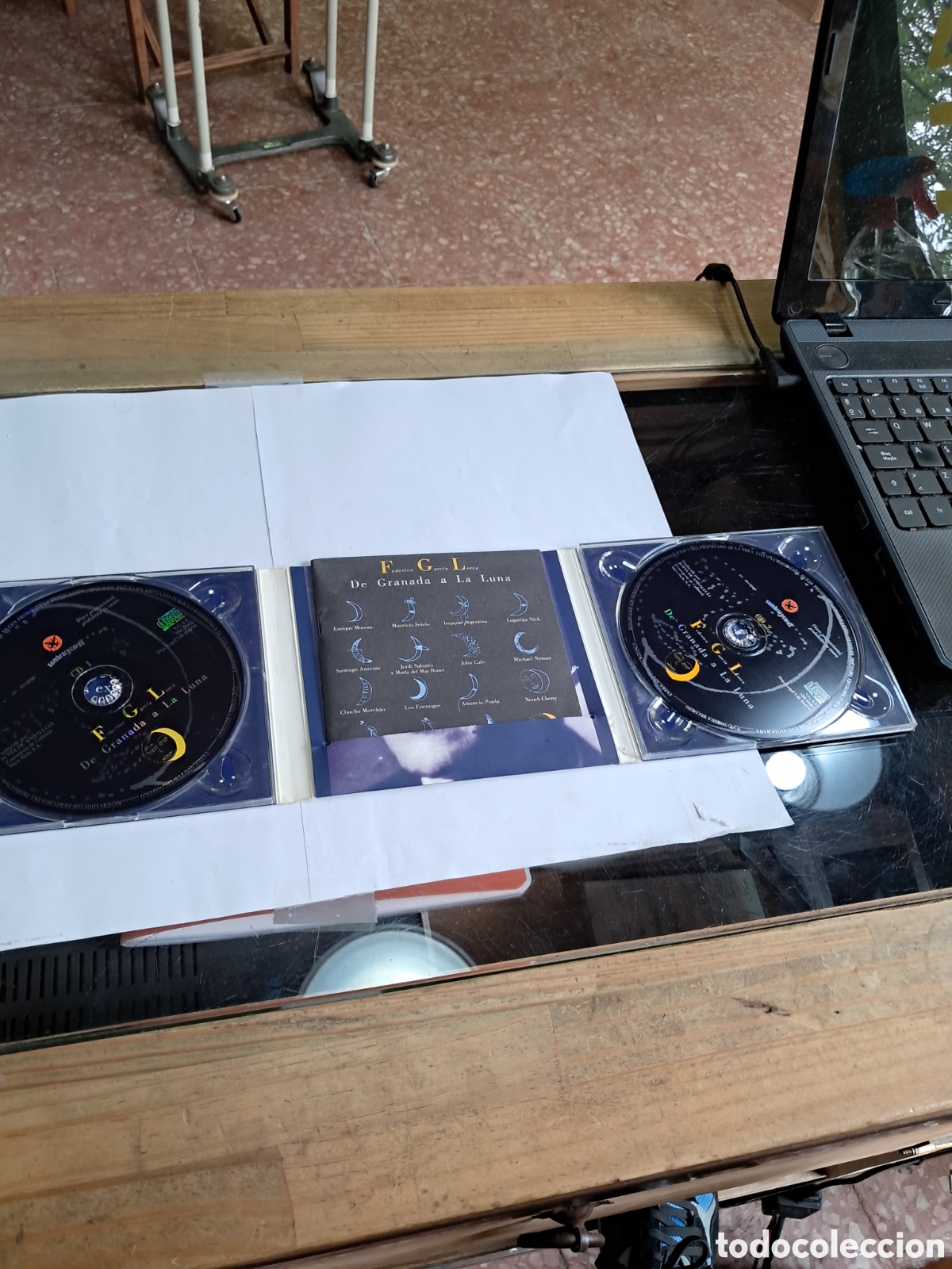 CDs de m&uacute;sica: Federico Garc&iacute;a Lorca, De Granada a la Luna - Foto 2