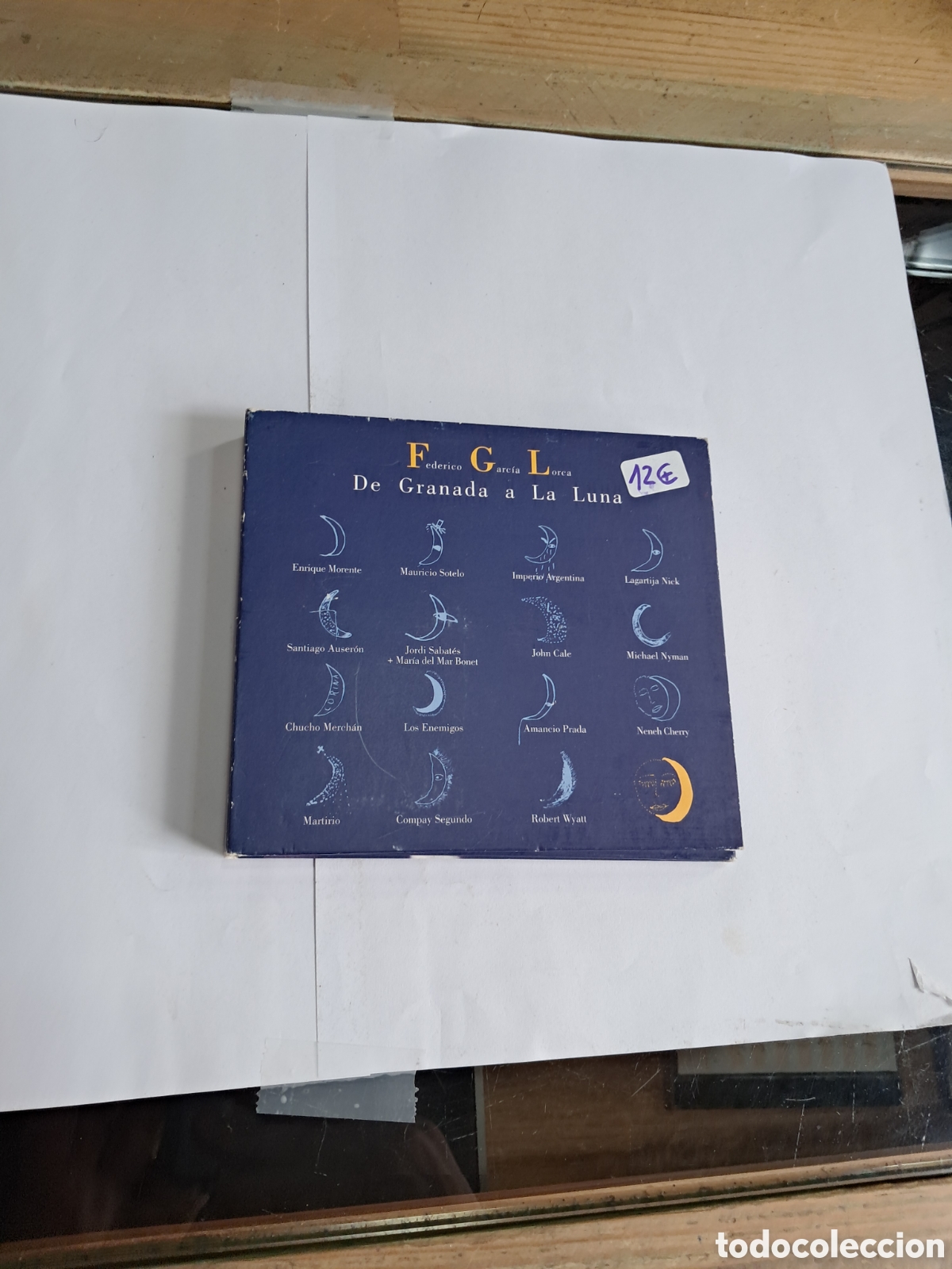 CDs de m&uacute;sica: Federico Garc&iacute;a Lorca, De Granada a la Luna - Foto 1