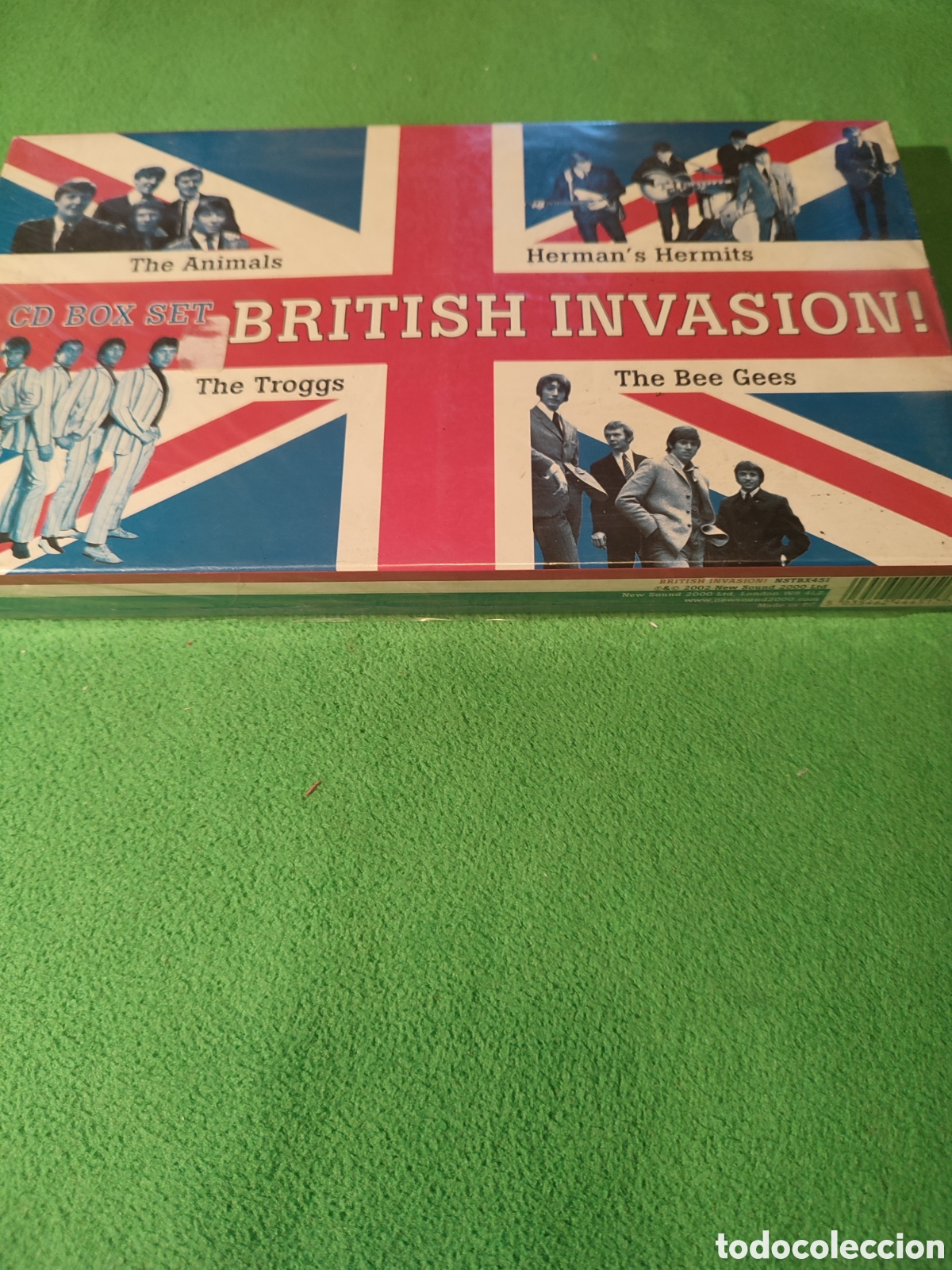 4 cds set british invasión - varios 4 grupos - Compra venta en 