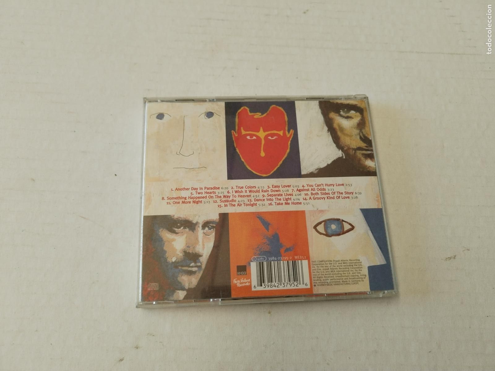 CDs de m&uacute;sica: phil collins... hits CD - c161 - Foto 2