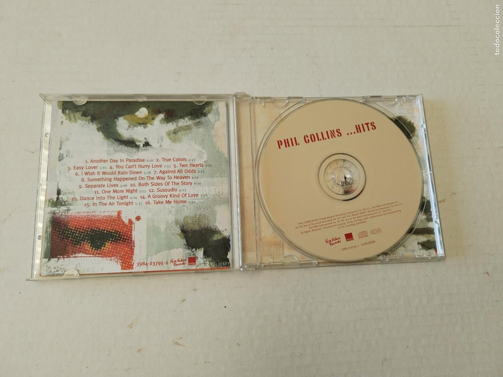 CDs de m&uacute;sica: phil collins... hits CD - c161 - Foto 3