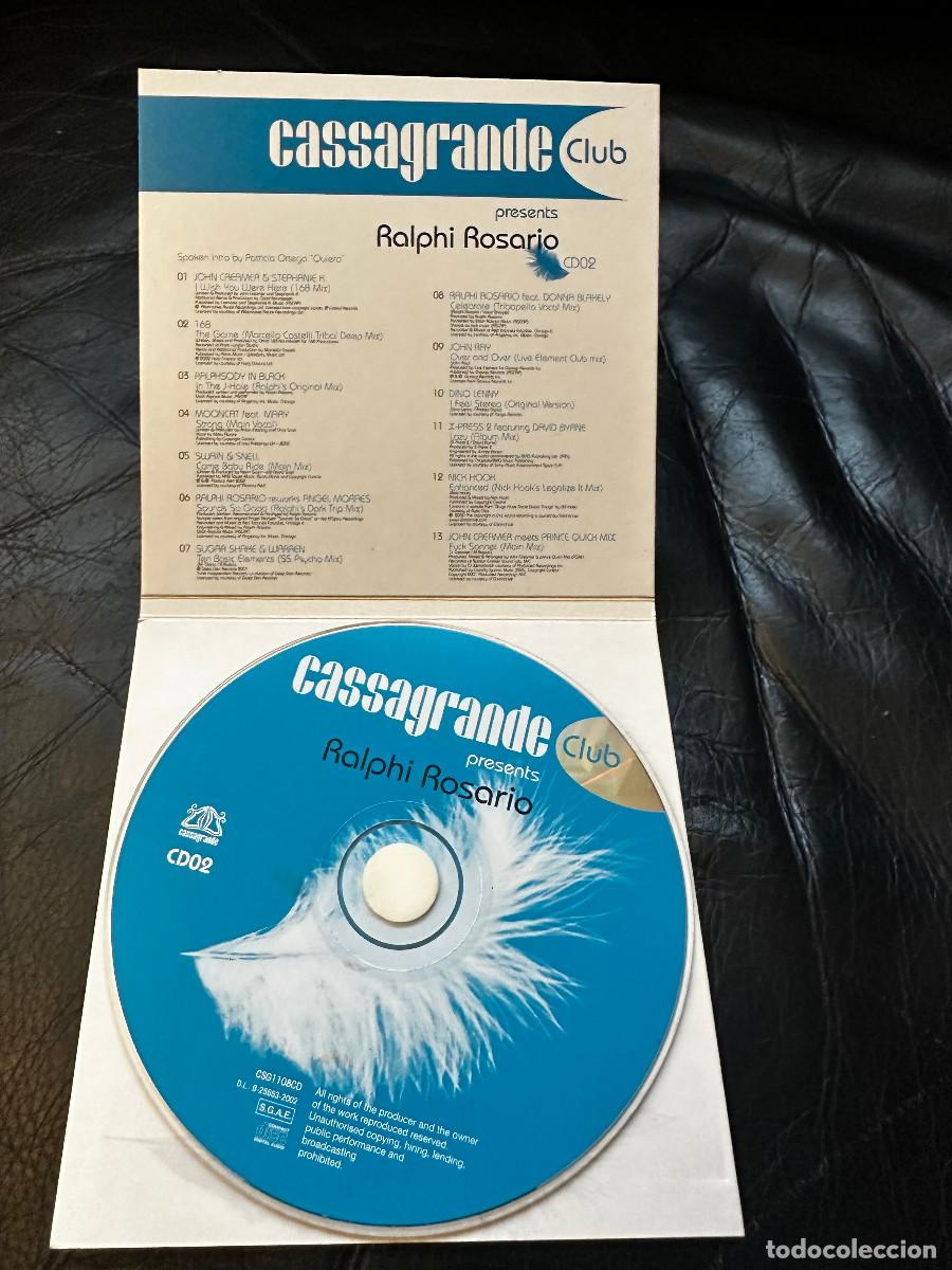 CDs de m&uacute;sica: CASSAGRANDE CLUB - RALPHI ROSARIO - Foto 3