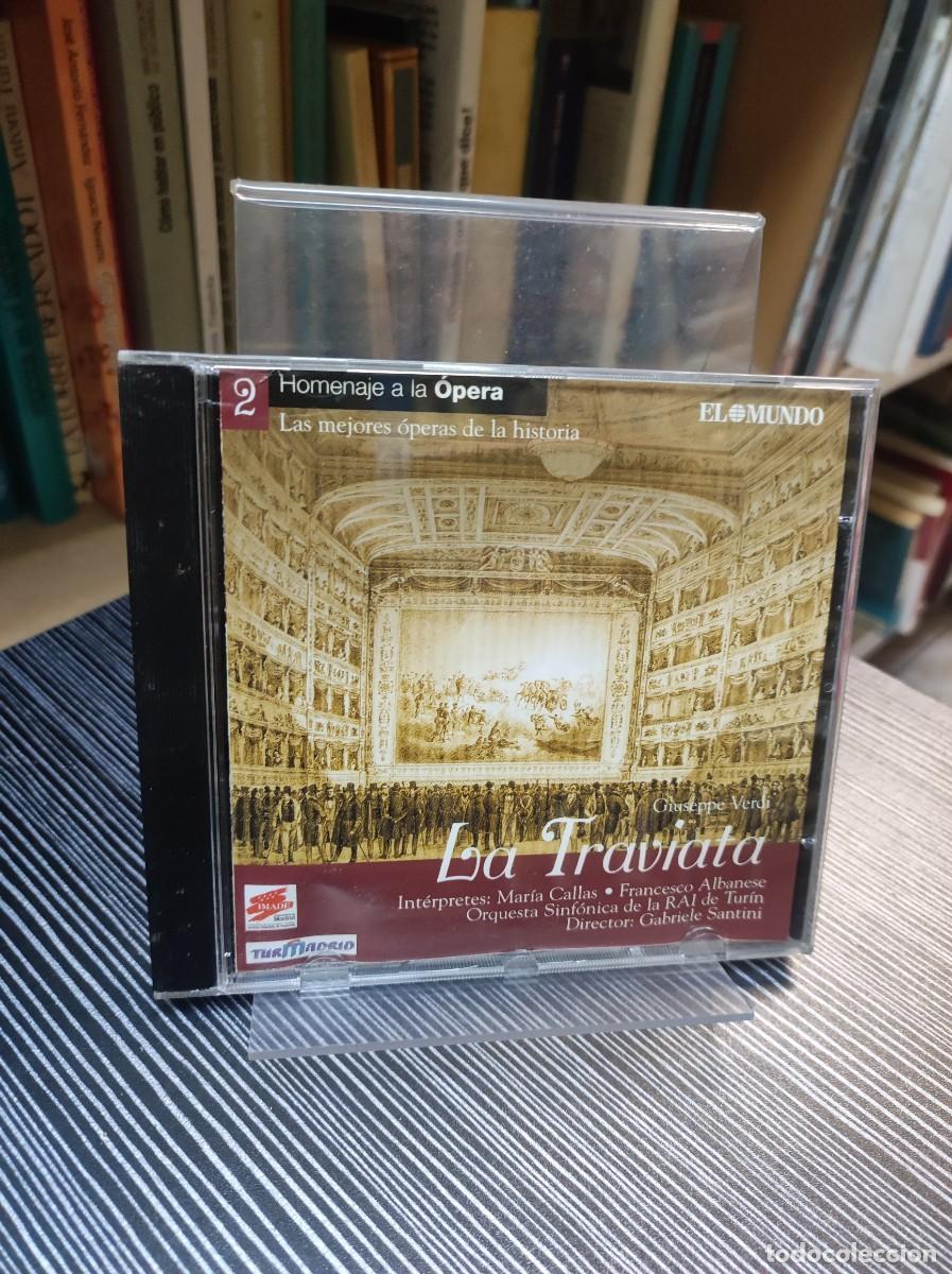 CDs de m&uacute;sica: LA TRAVIATA GIUSEPPE VERDI - Foto 1