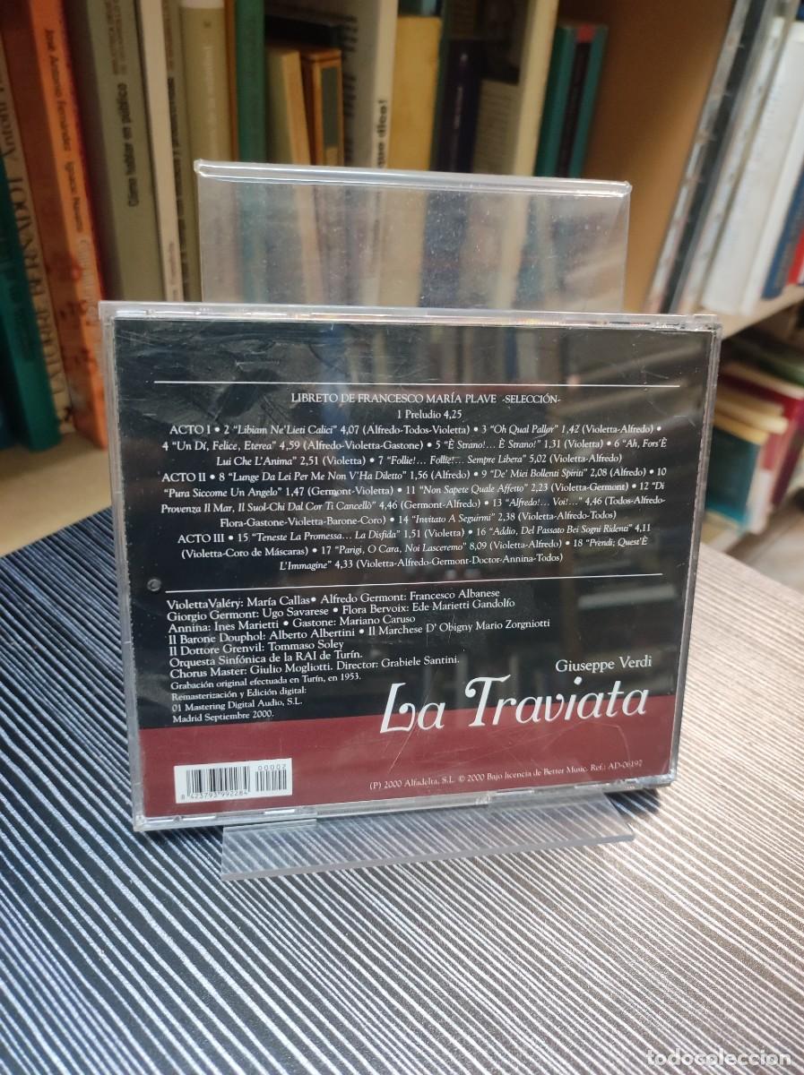 CDs de m&uacute;sica: LA TRAVIATA GIUSEPPE VERDI - Foto 2