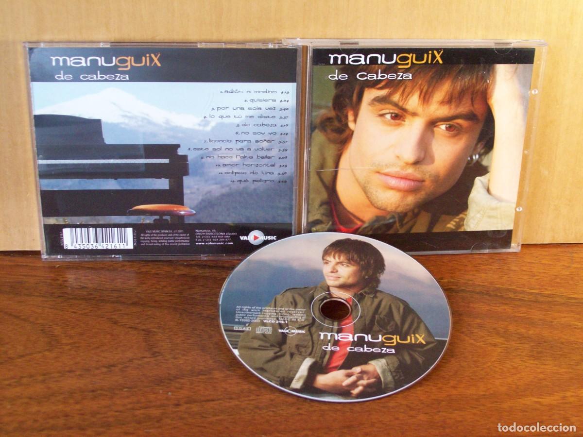 CDs de m&uacute;sica: MANU GUIX - DE CABEZA - CD . - Foto 1